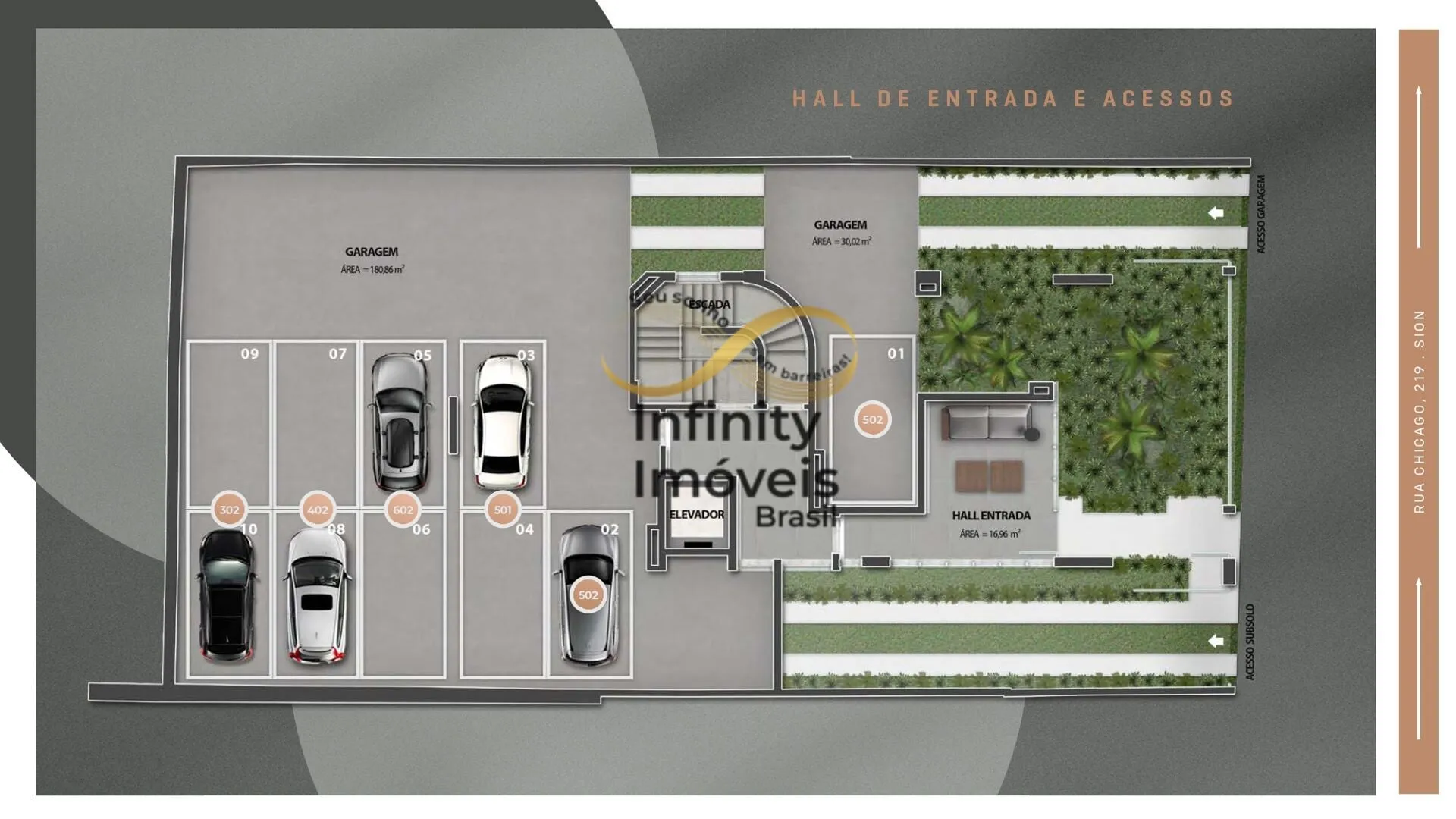 Imagem VILA NOVA DE GAIA - Apartamento à venda no bairro Sion - Belo Horizonte/MG