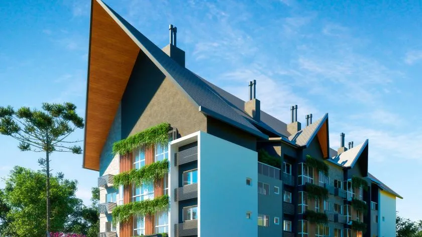 Foto do imóvel Apartamento à venda em Gramado, Floresta, com 2 quartos, 74.09m2