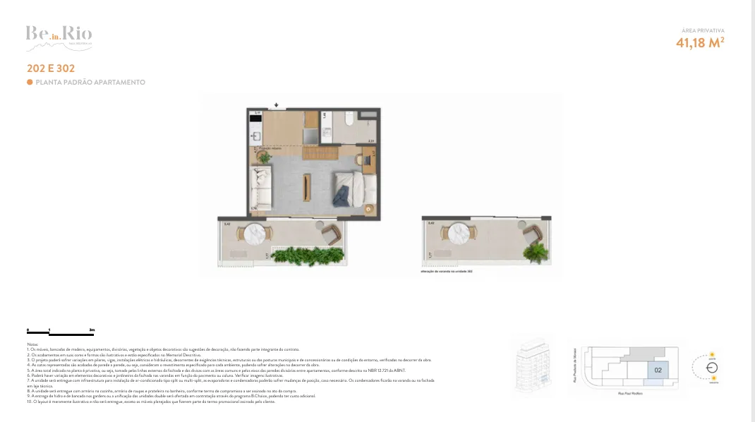 Imagem Be.in.Rio Paul Redfern 40 - Studios em Ipanema | Zona Sul
