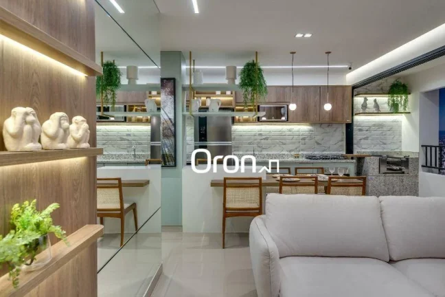 Imagem Apartamento com 3 dormitórios à venda, 78 m² por R$ 535.000,00 - Setor Criméia Oeste - Goiânia/GO