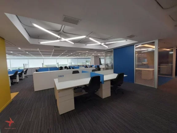Imagem Locação de Sala Comercial de Alto Padrão em São Paulo - Jardim São Luís: 10 Salas, 12 Banheiros, 11 Vagas, 1.124m².