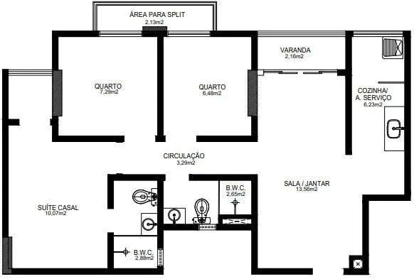 Imagem Apartamento 3 quartos à venda | Bairro Ilhotas em Teresina-PI