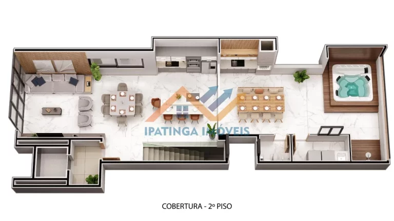 Imagem Cobertura de luxo no bairro Cidade Nobre