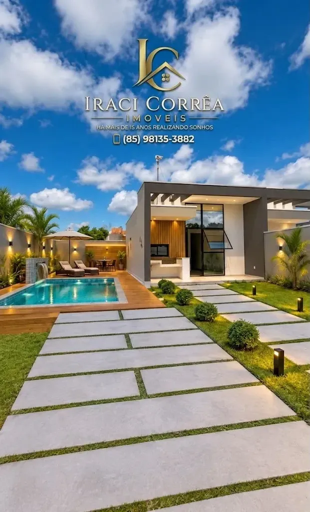 Foto do imóvel Casa com 3 Quartos à Venda, 141 m² em Rua José Juvenil de Vasconcelos, 160 - Parque Hawaí, Eusébio - CE