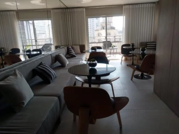 Imagem Apartamento à venda no Centro de São Paulo-SP: 1 quarto, 1 sala, 1 banheiro, 1 vaga de garagem, 46m² de área.