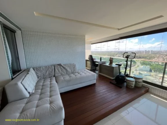 Imagem Apartamento de Alto Padrão com Vista Mar ? 3 Suítes à Venda no Ed. Biarritz, Patamares