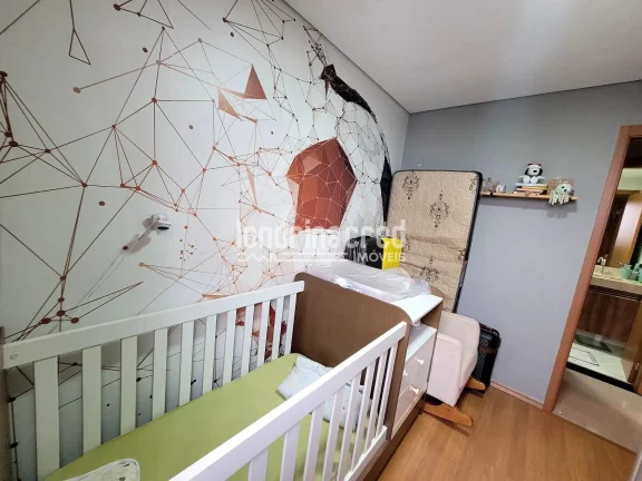 Imagem Apartamento no Spazio Lyon – Zona Norte de Londrina com 2 dormitórios, sala, cozinha, 1 banheiro social, 1 vaga de garagem e 45m² de área útil