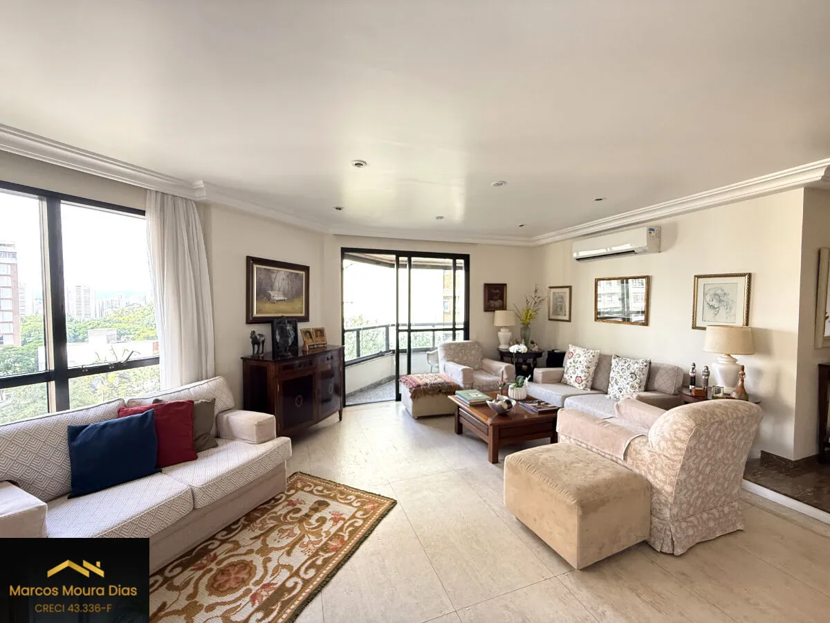Imagem Apartamento 205m² com 4 Dormitórios ( 3 suítes) e 3 Vagas de Garagem. Edifício com lazer em Perdizes
