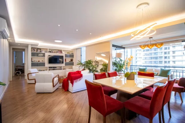 Foto do imóvel Apartamento à venda em São Paulo, Brooklin Paulista, com 3 quartos, 125m2 em Princesa Isabel