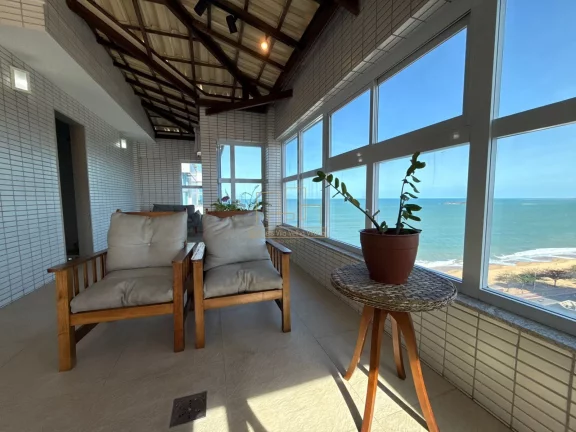 Imagem Cobertura dos sonhos com vista panoramica para o oceano e a Praia de Itaparica.