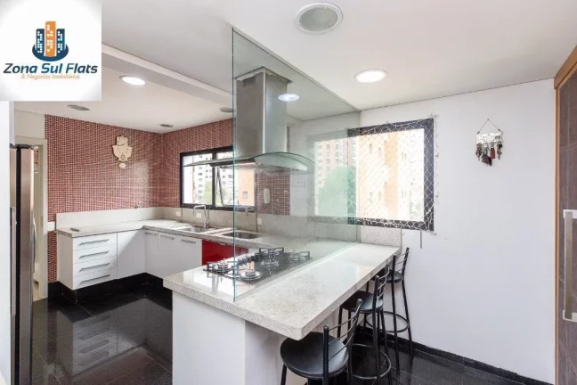 Imagem Apartamento à Venda Em Moema Pássaros Com 4 Dormitórios Sendo 3 Suítes e 3 Vagas