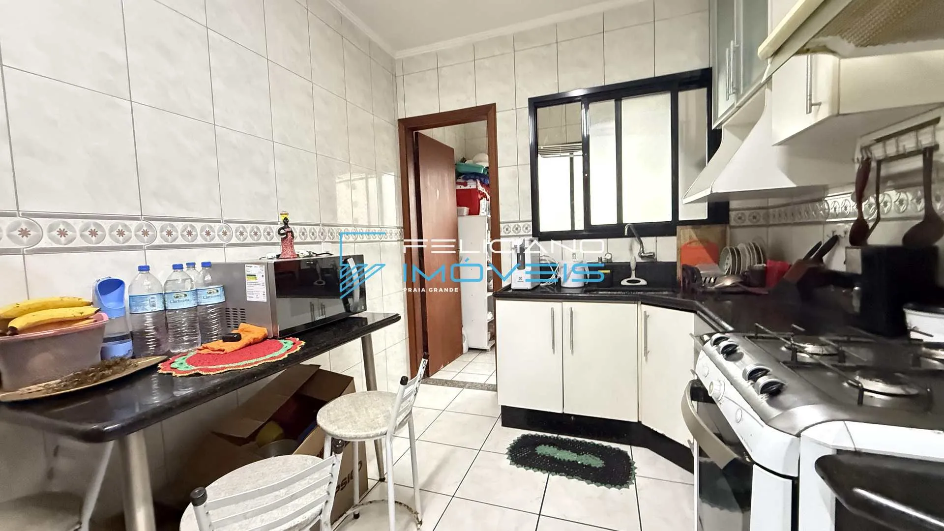 Imagem Apartamento com 2 quartos, Guilhermina, Praia Grande - R$ 550 mil, Cod: 7191