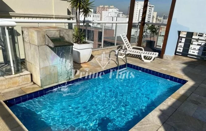Imagem Flat disponível para venda no Crillon Plaza, com 42m², 1 dormitório e 1 vaga de garagem