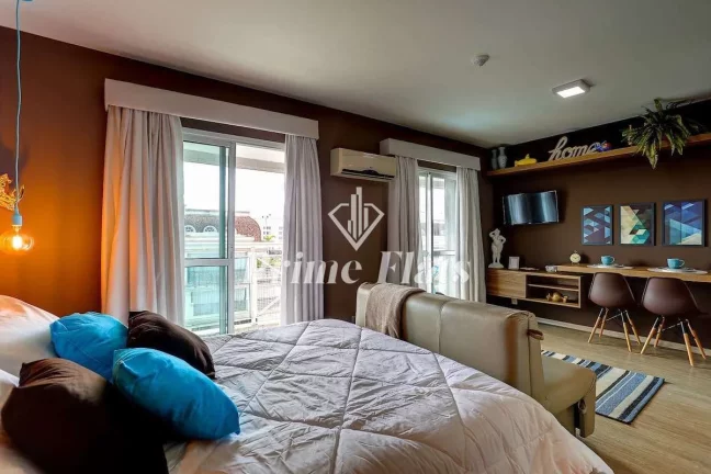 Imagem Flat disponível para venda no Transamérica Executive Perdizes, com 29m², 1 dormitório e 1 vaga de garagem