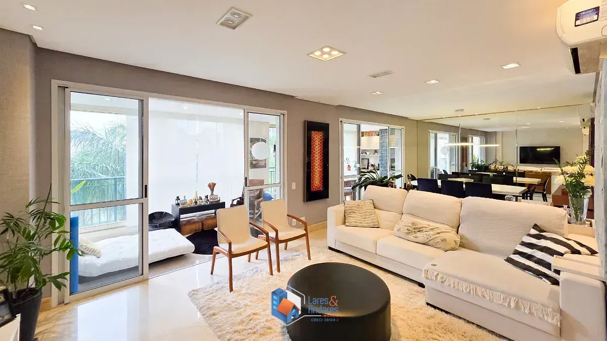 Imagem Apartamento para venda em Brooklin com 4 quartos, sendo 3 suítes, 168m²