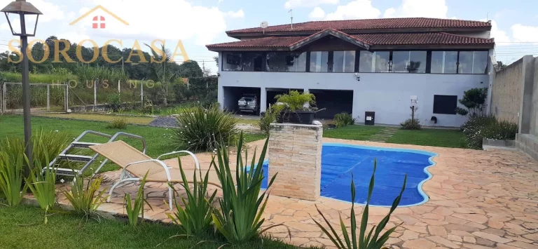 Foto do imóvel Chácara à Venda 1.400m² Esquina Piscina - Resid. Alvorada - Araçoiaba