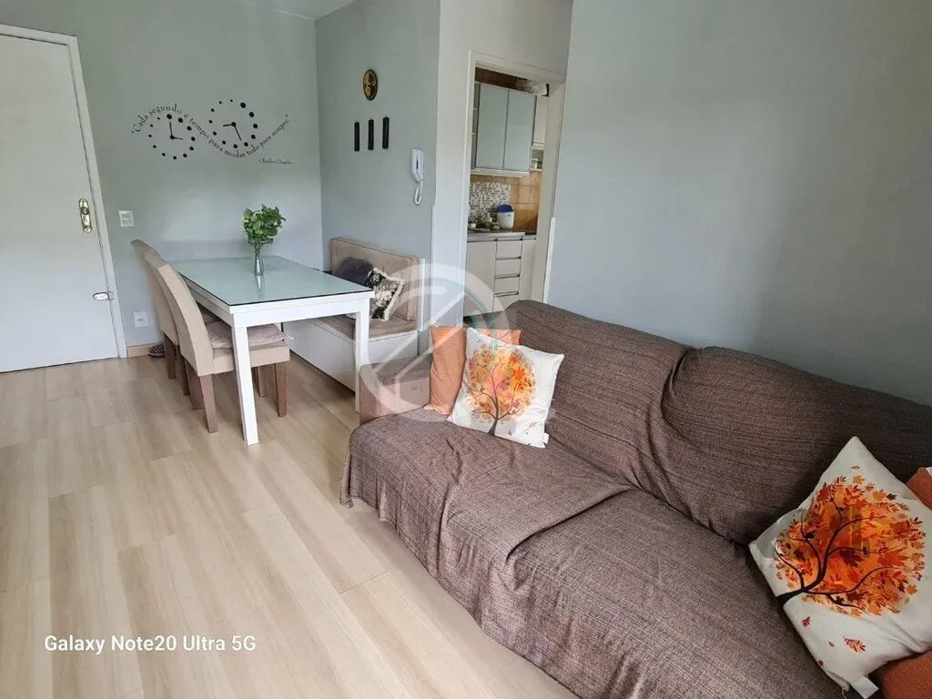 Imagem Pronto para morar, apartamento com um dormitório, sala com dois ambientes um banheiro social e cozi...