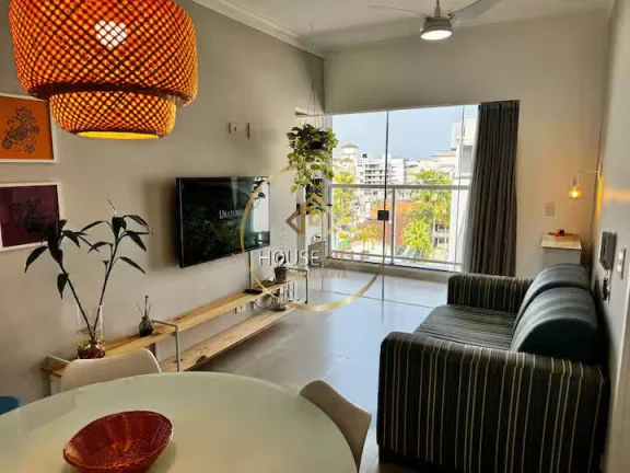 Apartamento mobiliado à venda no bairro Itaguá, em Ubatuba-SP