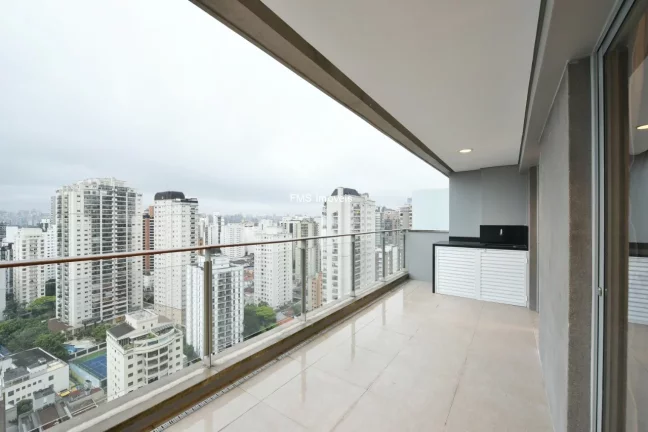 Imagem Apartamento para locação na Vila Nova Conceição, SP: 1 quarto, 1 suíte, 2 banheiros, 2 vagas de garagem, 74m². Venha conferir!