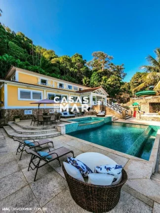 Imagem Casa Frente Mar para Temporada em Angra dos Reis / RJ no bairro Mombaça