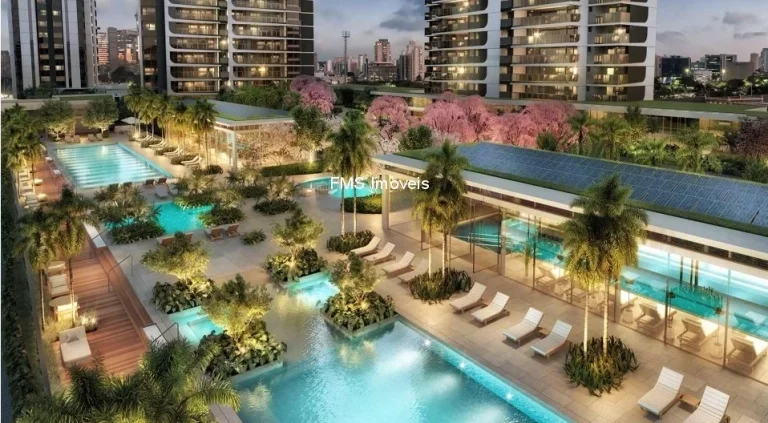 Imagem Venda de Apartamento de 3 Suítes em Cidade Jardim, São Paulo - 186m² - 3 Vagas de Garagem