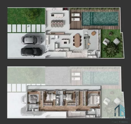 Imagem Maravilhoso condomínio com 3 ou 4 quartos suítes, no Santo Inácio Curitiba PR