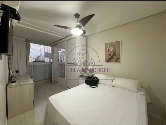 Imagem Apartamento 2 quartos, suíte, armários, sala integrada com varanda, lazer