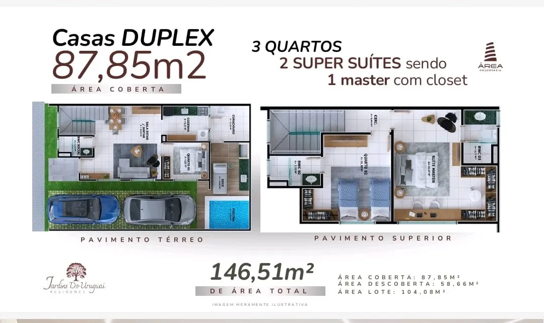 Imagem Casa Duplex à Venda | Jardins do Uruguai | Teresina