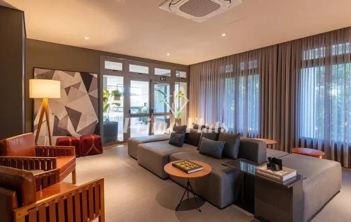 Imagem Flat disponível para locação no Lume Alto da Boa Vista, com 25m², 1 dormitório e 1 vaga