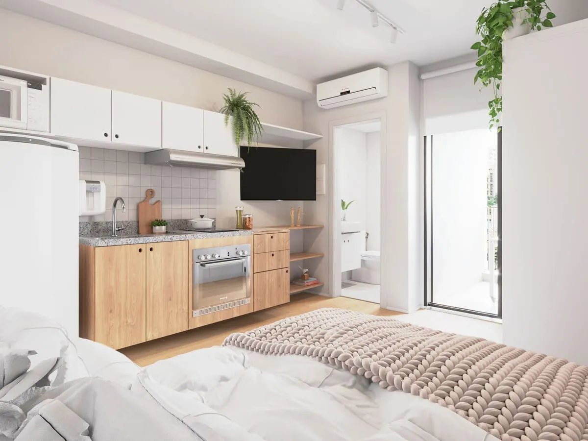 Imagem Apartamento com 1 Quarto para alugar, 22m² - Vila Mariana