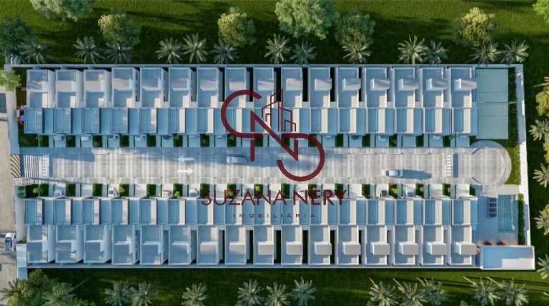 Imagem Casa com 2 quartos em condomínio fechado