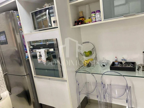 Imagem Apto venda 3 dorm , vista livre, 123m Cond Domo Life Centro SBC SP