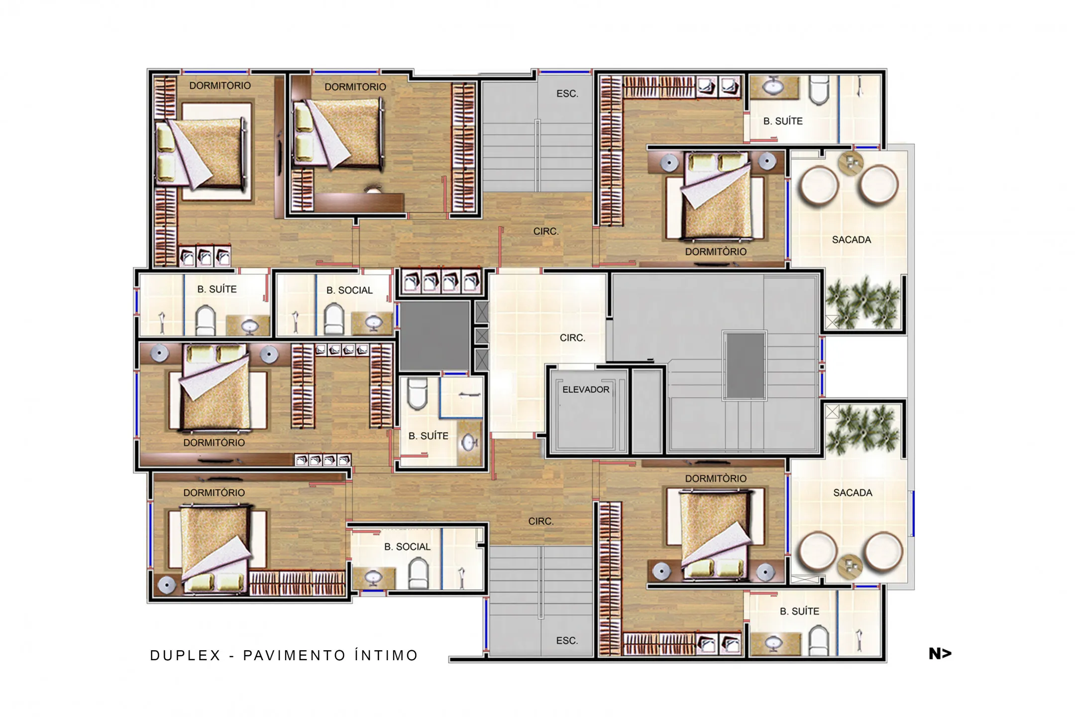 Imagem Apartamento à venda em Caxias do Sul, Sanvitto, com 3 quartos, 173.36m2