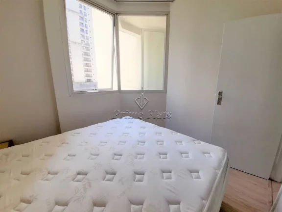 Imagem Flat disponível para locação no Stagium Studio, com 33m², 1 dormitório e 1 vaga de garagem