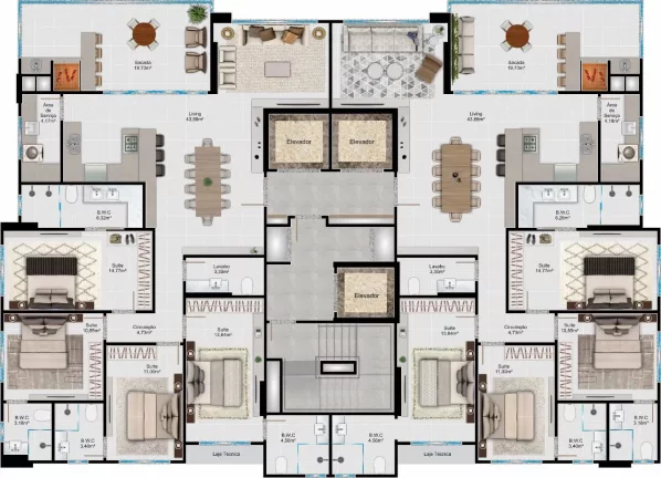 Imagem Wall Street Towers - Apartamento 2901 A