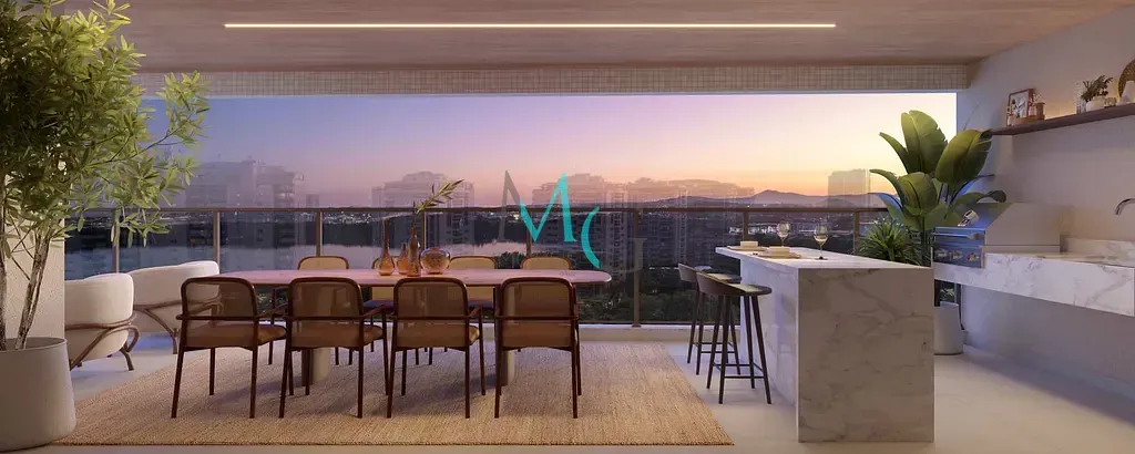 Imagem Apartamento à venda 4 Quartos 4 Suites 3 Vagas 198.8M² Barra da Tijuca Rio de Janeiro - RJ | Gran Thai Leisure Residence