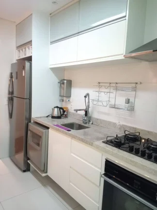 Imagem Apartamento no Trilogy 94m² 2 Dormitorios Sala Estendida Porteira Fechada