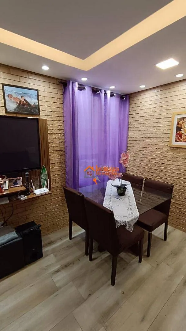Imagem Apartamento com 2 dormitórios à venda, 48 m² por R$ 320.000,00 - Jardim São Domingos - Guarulhos/SP