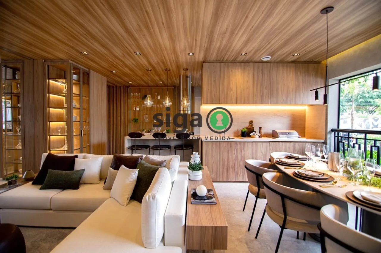 Foto do imóvel Apartamento a venda no Brooklin com 2 quartos e 2 suítes