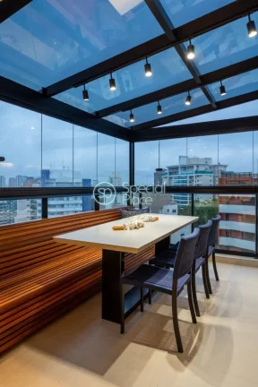 Imagem Triplex no Panamby - Moderno com fino acabamento 145 metros 2 dormitórios 2 suítes 2 baheiros 3 va...