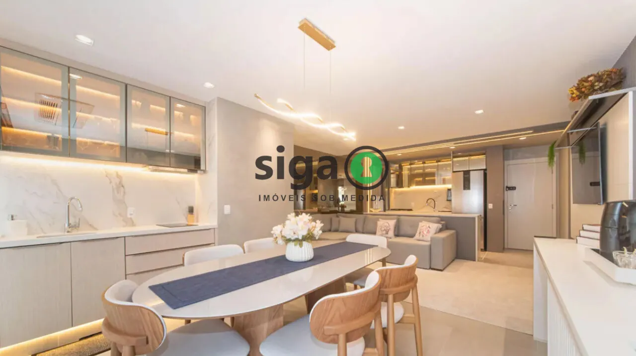Imagem Apartamento com 2 dormitórios à venda no Brooklin - São Paulo - SP - Mobiliado