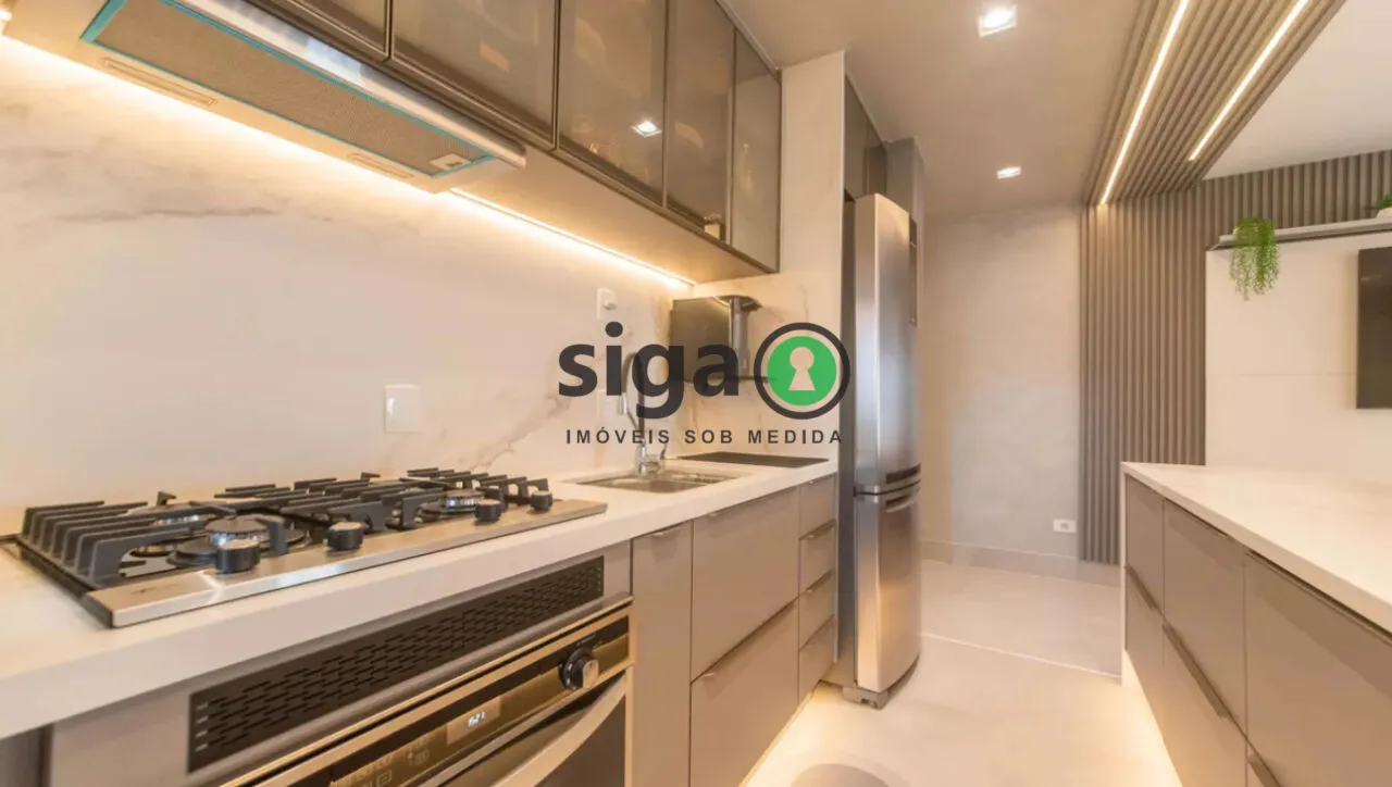 Imagem Apartamento com 2 dormitórios à venda no Brooklin - São Paulo - SP - Mobiliado
