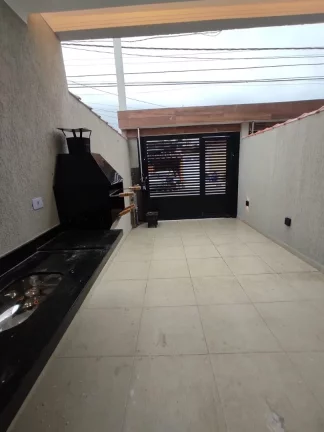 Imagem Sobrado com 2 dorms, Caiçara, Praia Grande - R$ 375 mil, Cod: 2376