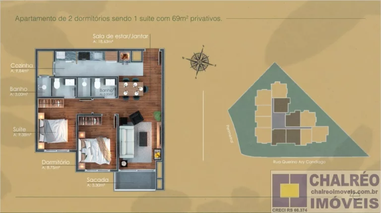 Imagem APARTAMENTO RESIDENCIAL em Gramado - RS, Candiago