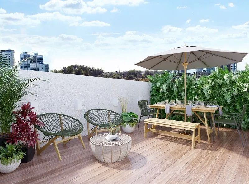 Imagem Flat com 1 dormitório à venda, 21 m² por R$ 319.999,00 - Jardim Oceania - João Pessoa/PB