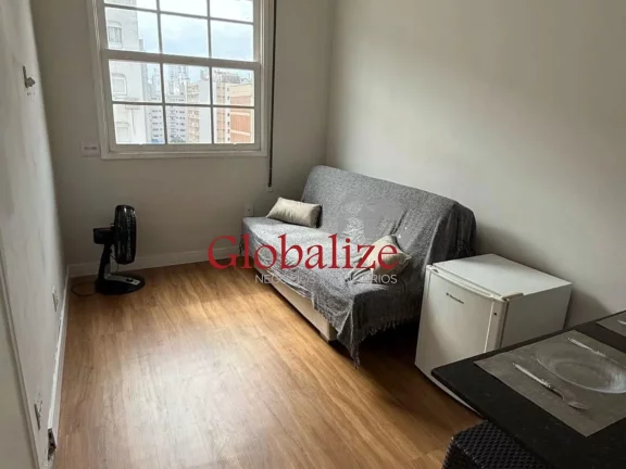 Foto do imóvel Apartamento à venda com 36m², 1 quarto, vista mar por R$335.000,00 no Boqueirão em Santos