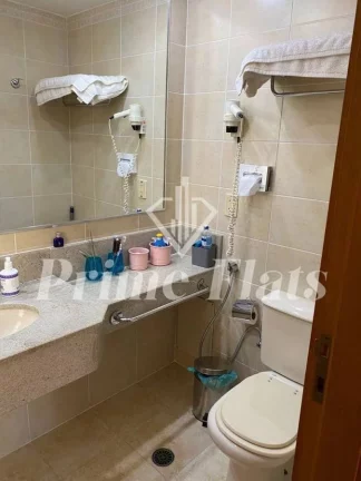 Imagem Flat disponível para locação no Innside São Paulo Itaim, com 27m², 1 dormitório e 1 vaga de garagem