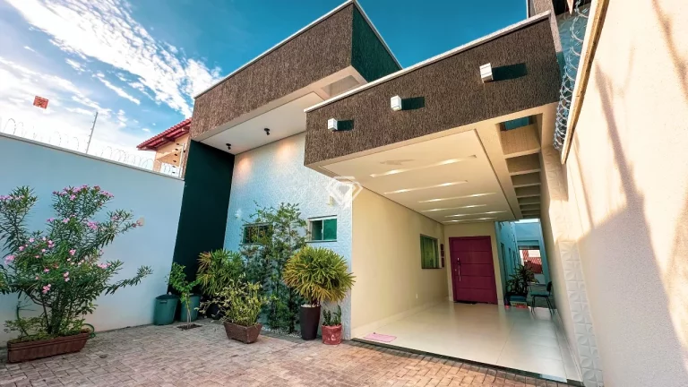 Imagem Casa 3 Suítes, 138.91 m² C/ Lazer na 407 Sul