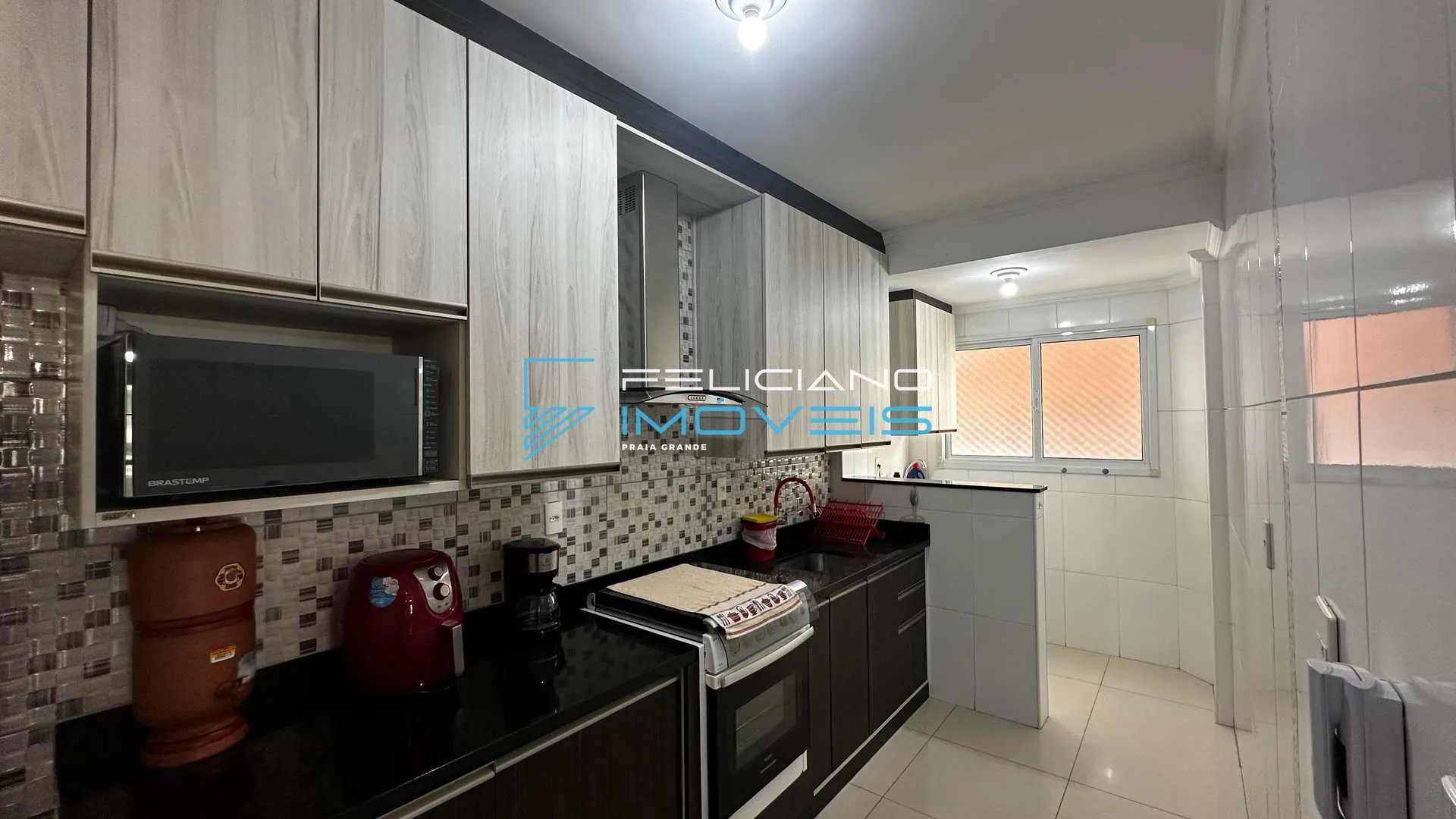 Imagem Apartamento com 2 quartos, Guilhermina, Praia Grande - R$ 630 mil, Cod: 6444