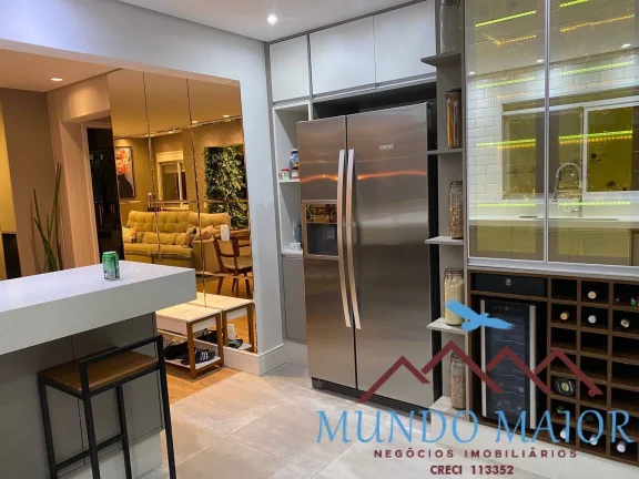 Imagem Apartamento de luxo com 3 suítes, varanda gourmet e lazer completo - SA